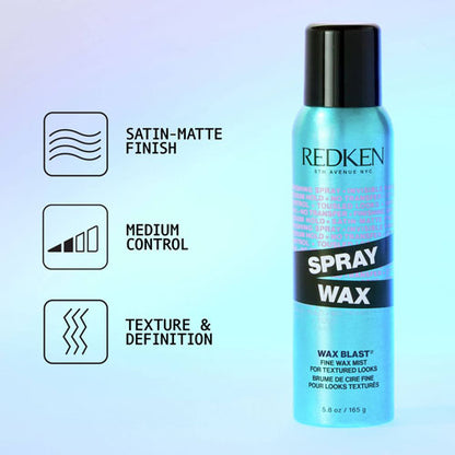 Cire De Finition Spray Wax Redken 200Ml