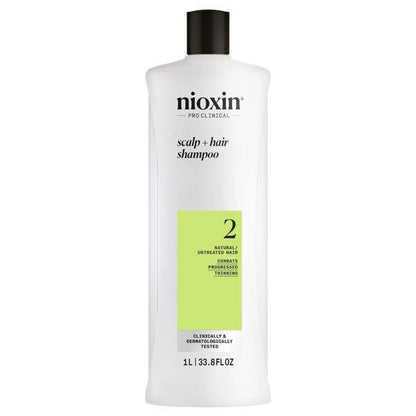 shampoing  Nioxin #2  nettoyant